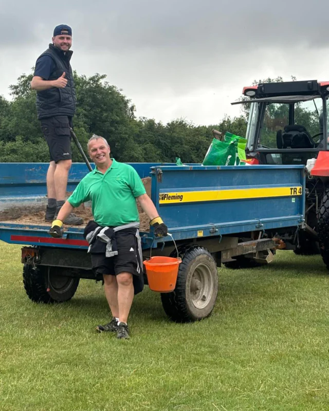 A huge thank you to some of our fantastic members who were out this evening helping with divoting at Thornbury Golf Centre! 👏⛳

It's great to see everyone giving their time to help keep the course in top condition for all to enjoy. Your support and community spirit are truly appreciated. Thanks also to Gareth Hole, our Deputy Course Manager who stayed on late to help with the event.

Thank you for your hard work! 💚 

#ThornburyGolfCentre #GolfCommunity #Teamwork #CourseCare #MembersMatter